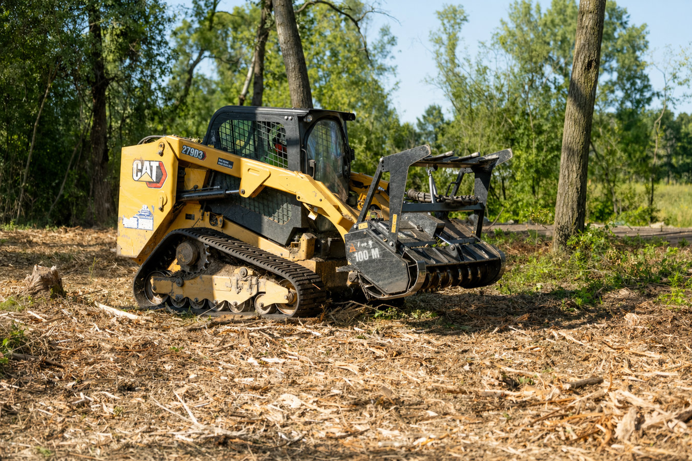 Land clearing in South El Monte, CA